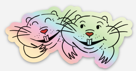 Sticker Holographic Gofers